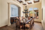 Formal dining room space